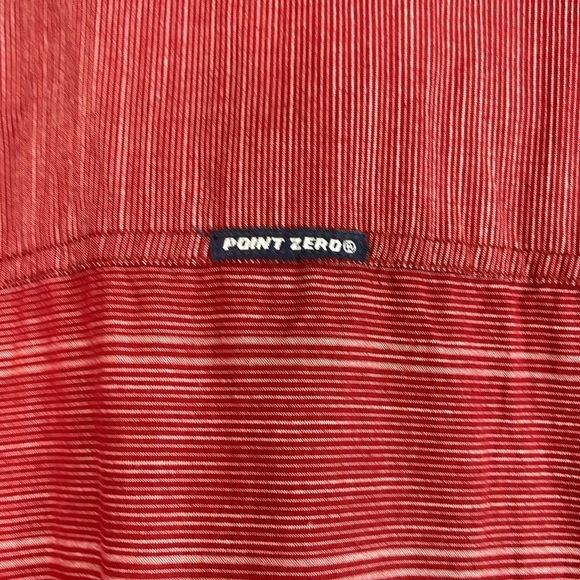 Point Zero Mens NWT Black Label Semi Fit Burgundy Button-Up Shirt Western Vibe L - Picture 11 of 14